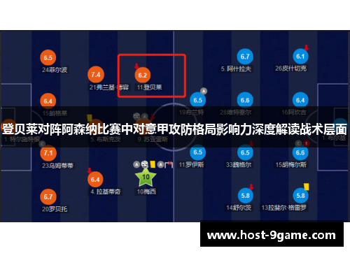 登贝莱对阵阿森纳比赛中对意甲攻防格局影响力深度解读战术层面